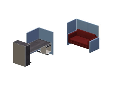 Çok yönlü mobilyalar trend! Dönüştürülebilir ofis mobilyaları (Interzum 2019)