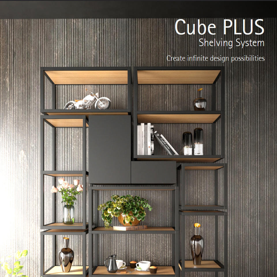 Cube PLUS
Shelving System
