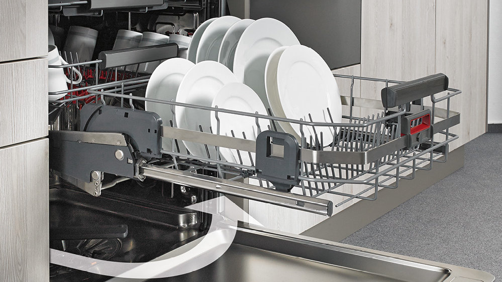 Уникальная фурнитура ComfortSwing для посудомоечных машин