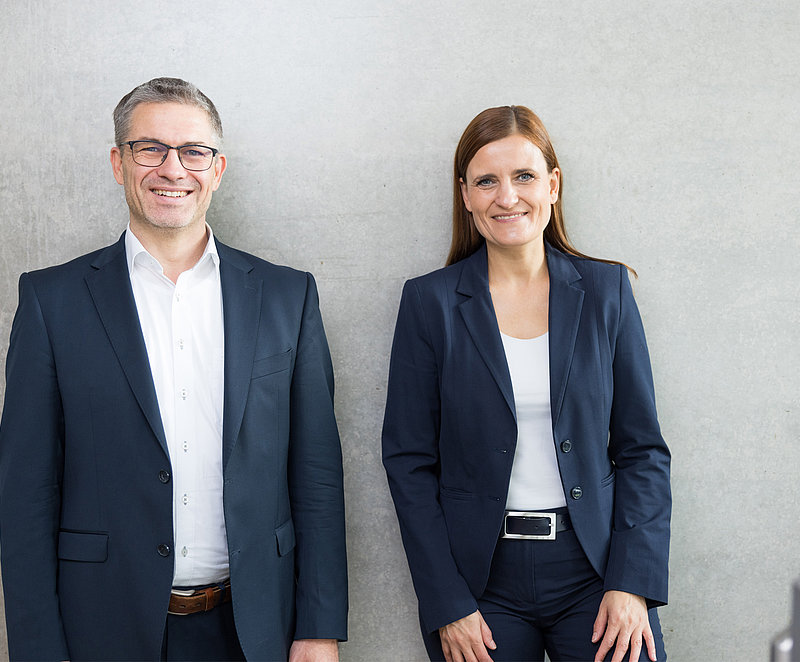 Sascha Gross and Jana Schönfeld, Hettich Group Managing Directors