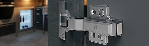 Veosys fast assembly concealed hinges