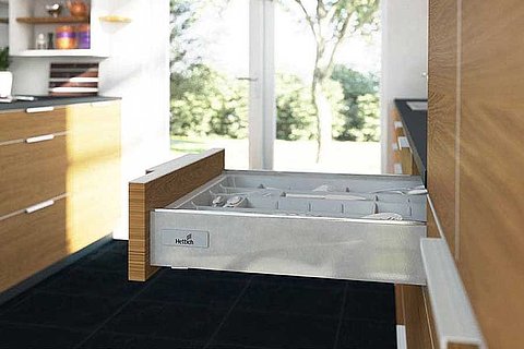 InnoTech double-walled drawer system from Hettich