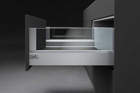 ArciTech double-walled drawer system from Hettich