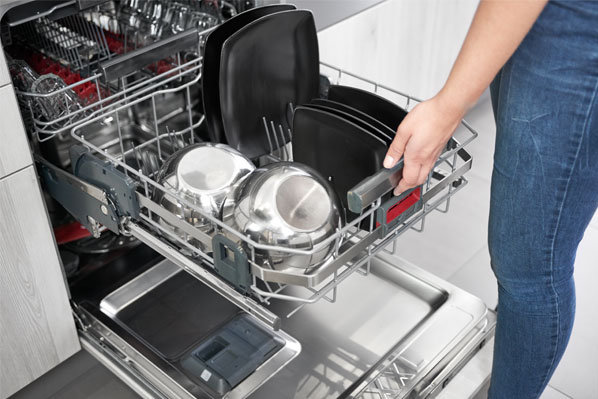 Fitting solutions for dishwashers