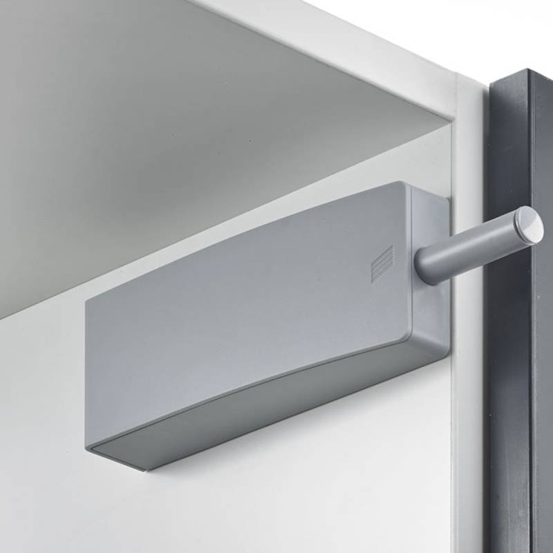 Handleless design - with Push to open Silent for hinged doors
